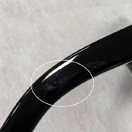 LOEWE 羅意威 Anagram 大框盾牌墨鏡 黑金款-9