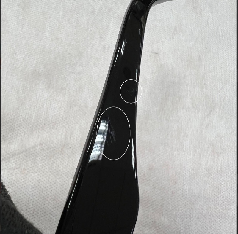 LOEWE 羅意威 Anagram 大框盾牌墨鏡 黑金款-11