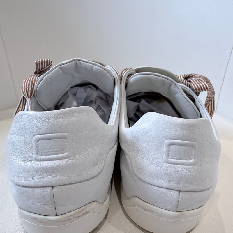 Roger Vivier✨RV女鞋蝴蝶結綁帶運動鞋休閒鞋小白鞋 #38.5-3