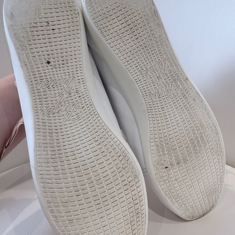 Roger Vivier✨RV女鞋蝴蝶結綁帶運動鞋休閒鞋小白鞋 #38.5-4