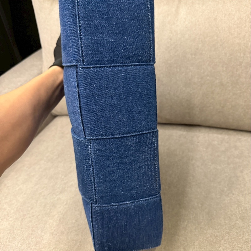 BV牛仔編織托特包-2