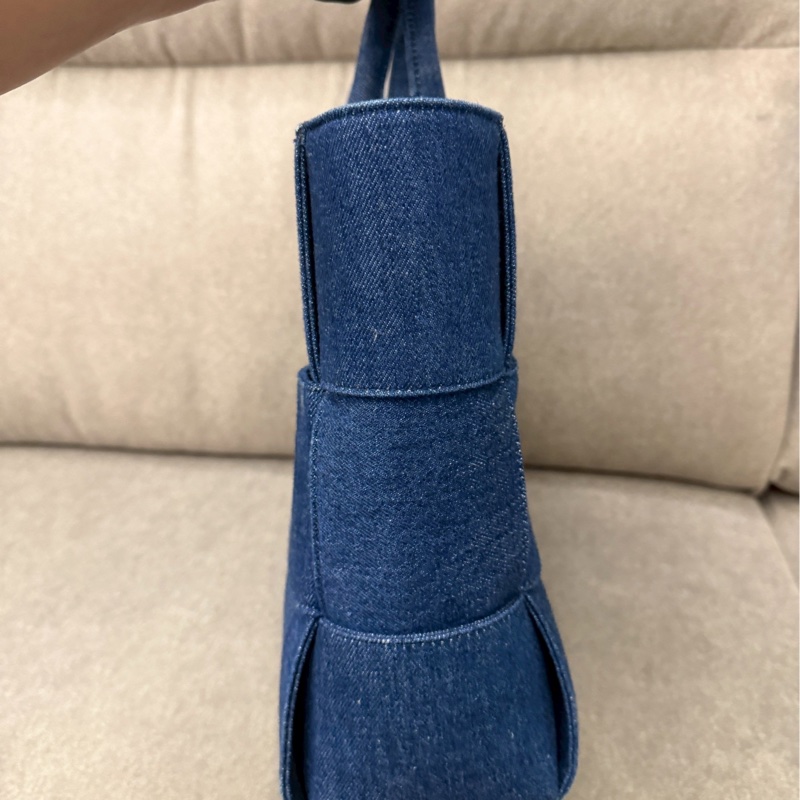 BV牛仔編織托特包-4