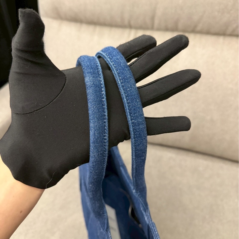 BV牛仔編織托特包-7