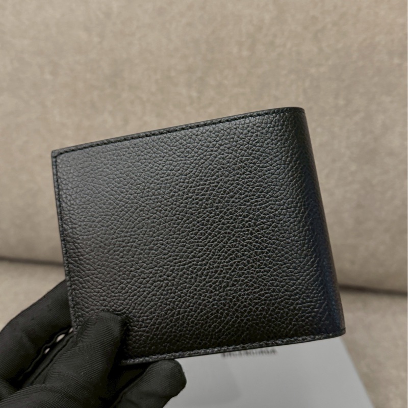 巴黎世家黑色短夾-4