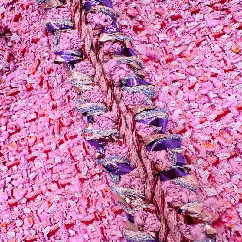 ⭐️ Chanel Jacket 外套 ⭐️ Chanel 春夏编织马甲,F34,偏大挺多,春夏穿超不错,专柜6w左右,马甲款真的特别实用好穿-4