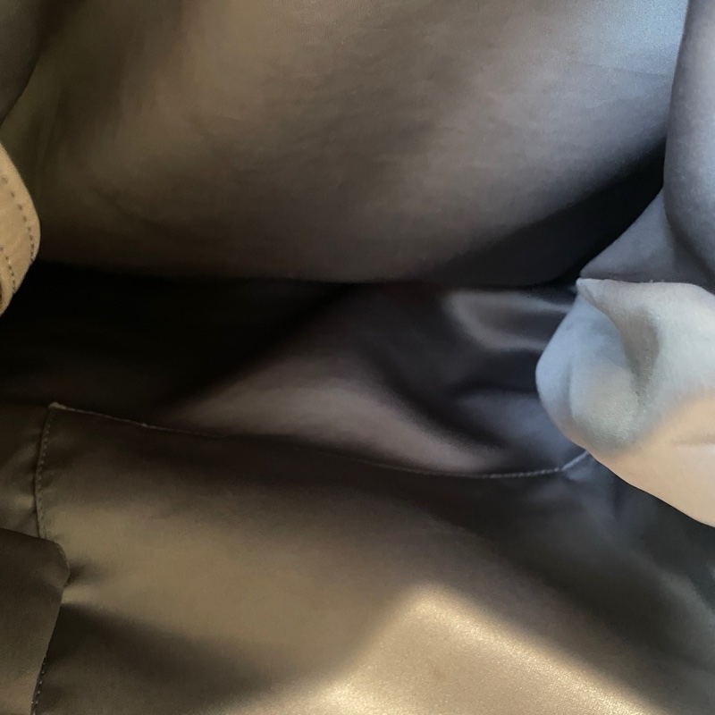 Chanel/香奈兒 太空銀2way hobo網面熔岩鏈條機場包-5