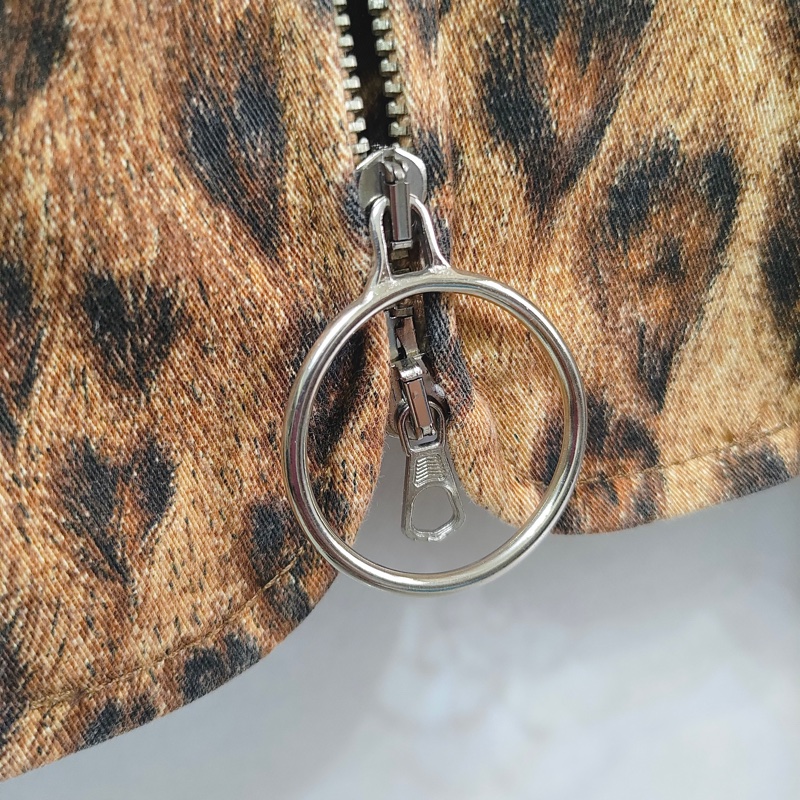 義大利製老品 #MOSCHINO 豹紋外套 愛心 | 短板 | 街拍 |  LOVE & PEACE-3