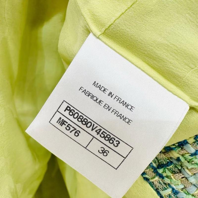 ⭐️ Chanel Jacket 外套 ⭐️ Chanel 牛油果绿编织外套,F36,很清新的色系-2