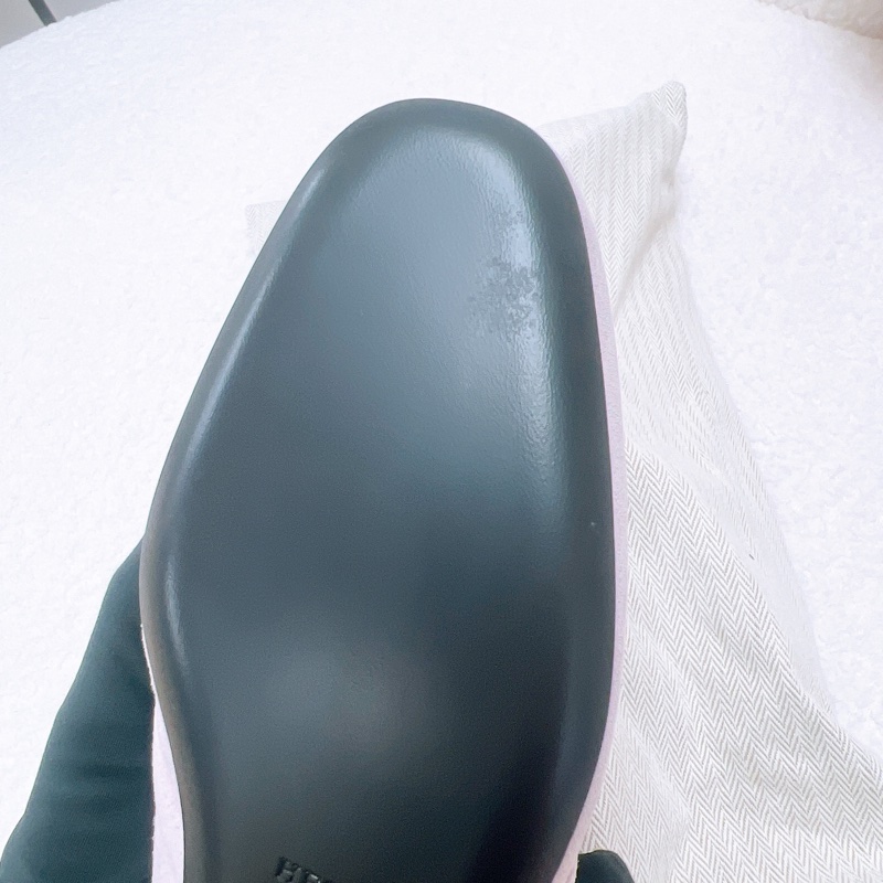閒置 Hermes kelly oz mule 粉紅色平底鞋/半拖-7