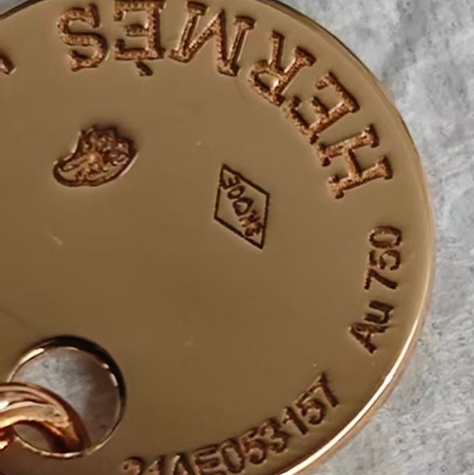 愛馬仕玫瑰金手鍊-0