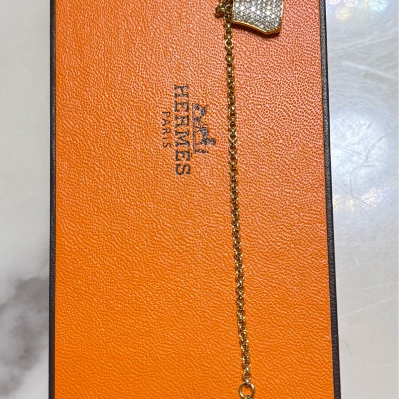 愛馬仕玫瑰金手鍊-3