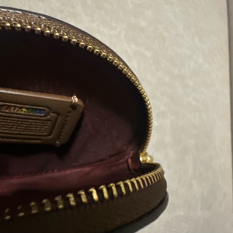 COACH 💫 彩色LOGO零錢包 拉鏈小包-6