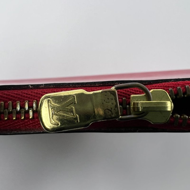 Louis Vuitton Epi 水波紋紅色麻將包-16