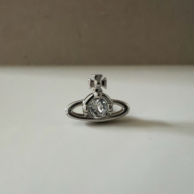 Vivienne Westwood 🪐基本款單鑽土星 單隻 Single Nano Solitaire (加購可享優惠)-3