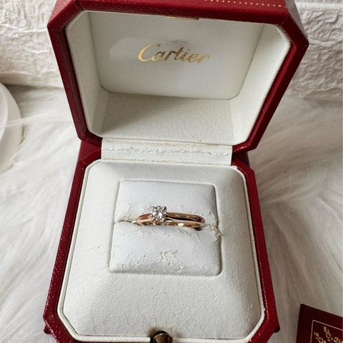CATIER18K金 25 分鑽戒