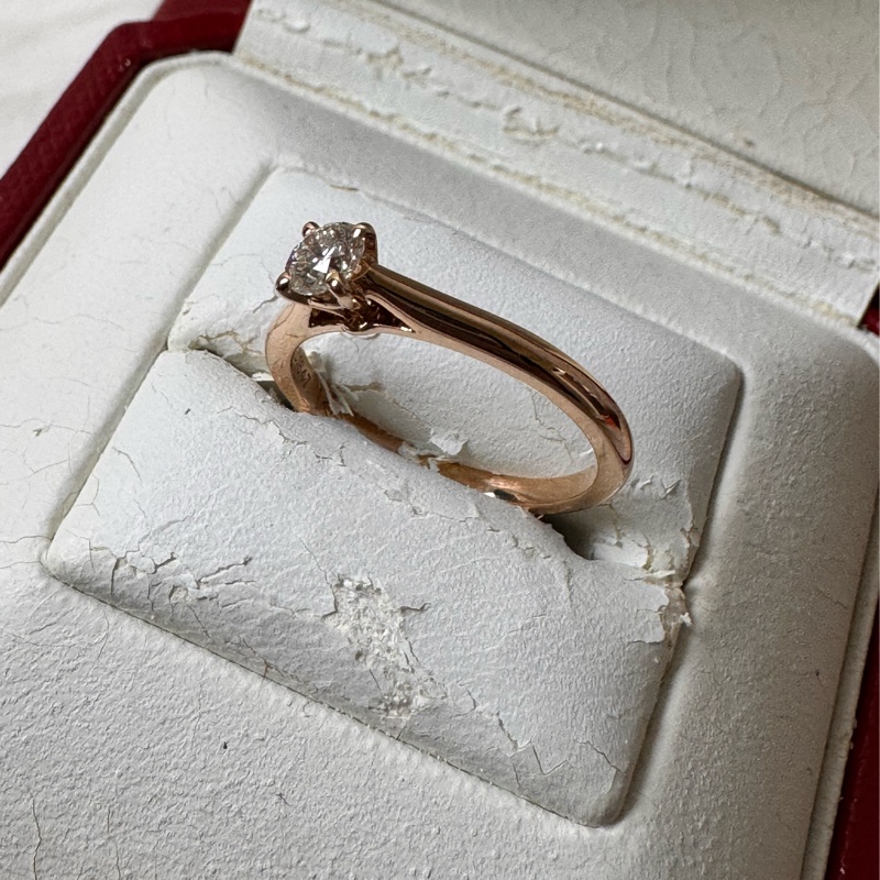 CATIER18K金 25 分鑽戒-2