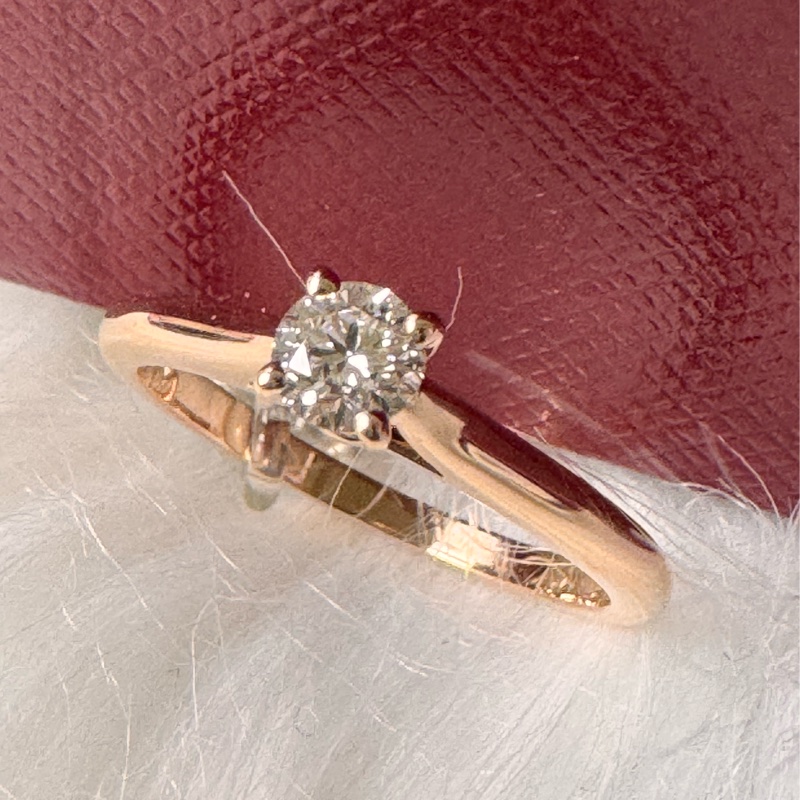 CATIER18K金 25 分鑽戒-6