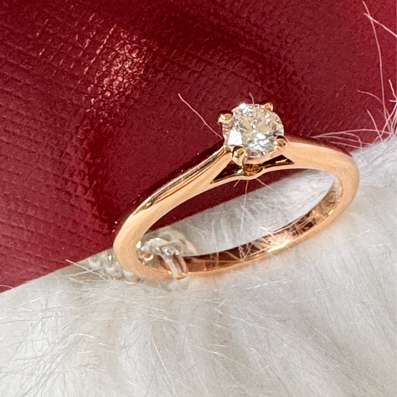 CATIER18K金 25 分鑽戒-7