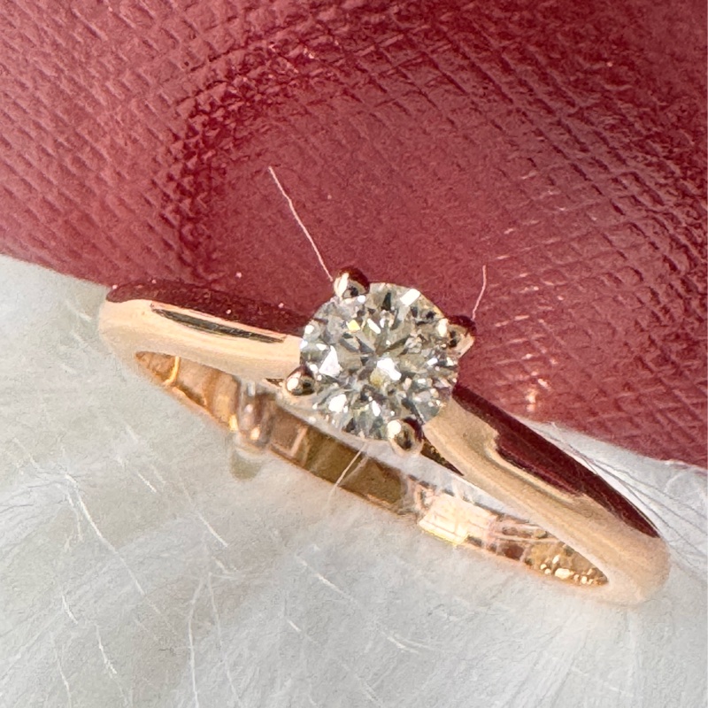 CATIER18K金 25 分鑽戒-9