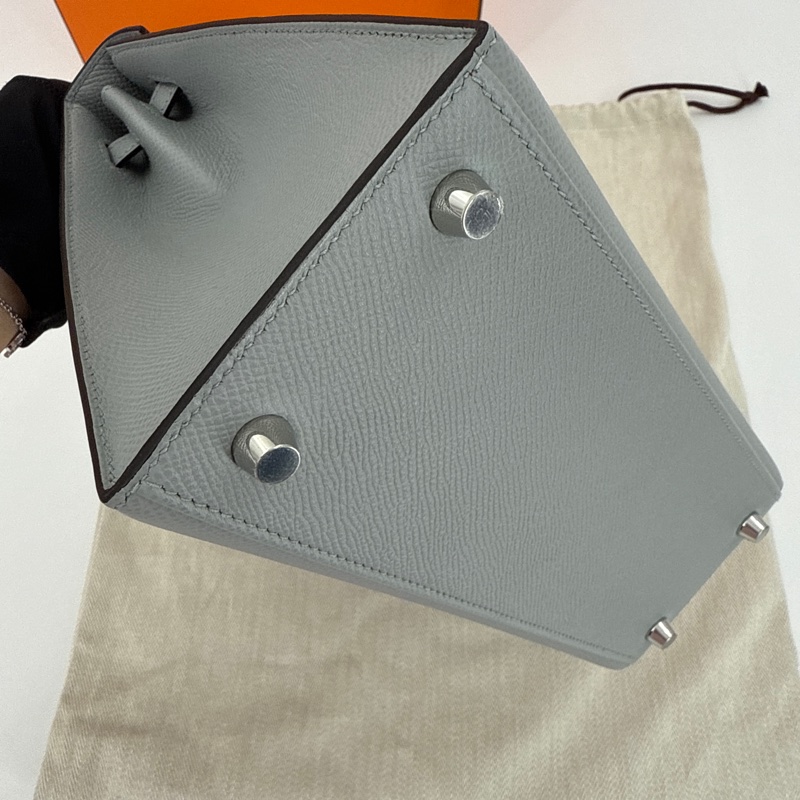 Hermes Kelly 25 Stamp K Color 8U Blue Glacier Brand new full set-5