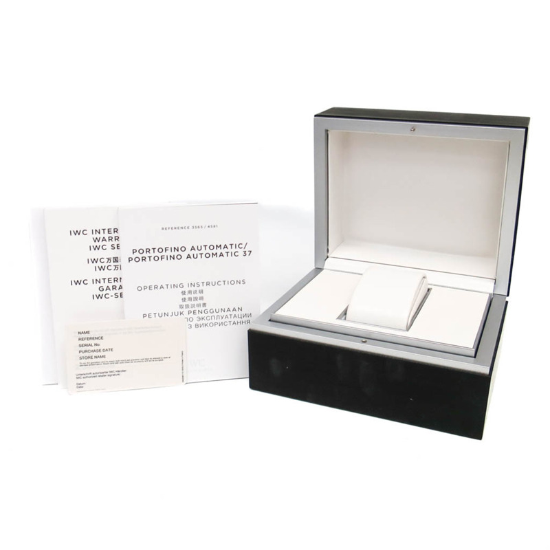 IWC 萬國錶 Portofino 系列精鋼自動男士腕錶 IW356502 拋光-5