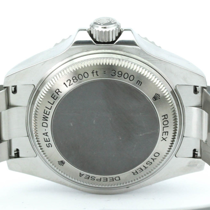 勞力士海使型深海腕錶 116660 V 序號 鋼製自動男士腕錶 116660 拋光-5