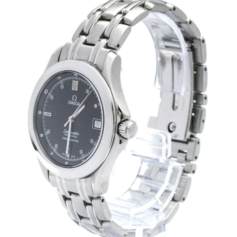 歐米茄海馬系列120公尺天文台認證自動男士腕錶 2501.50 拋光款-1