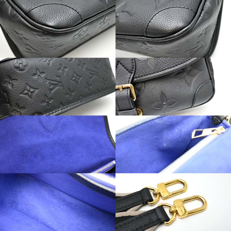 路易威登 Diane 女士單肩包 M46386 Monogram Empreinte Noir-6