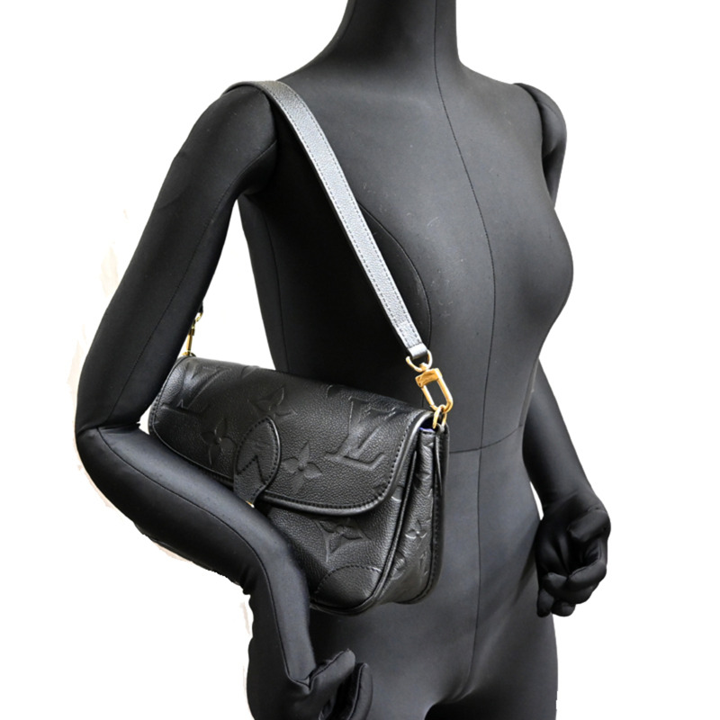 路易威登 Diane 女士單肩包 M46386 Monogram Empreinte Noir-8