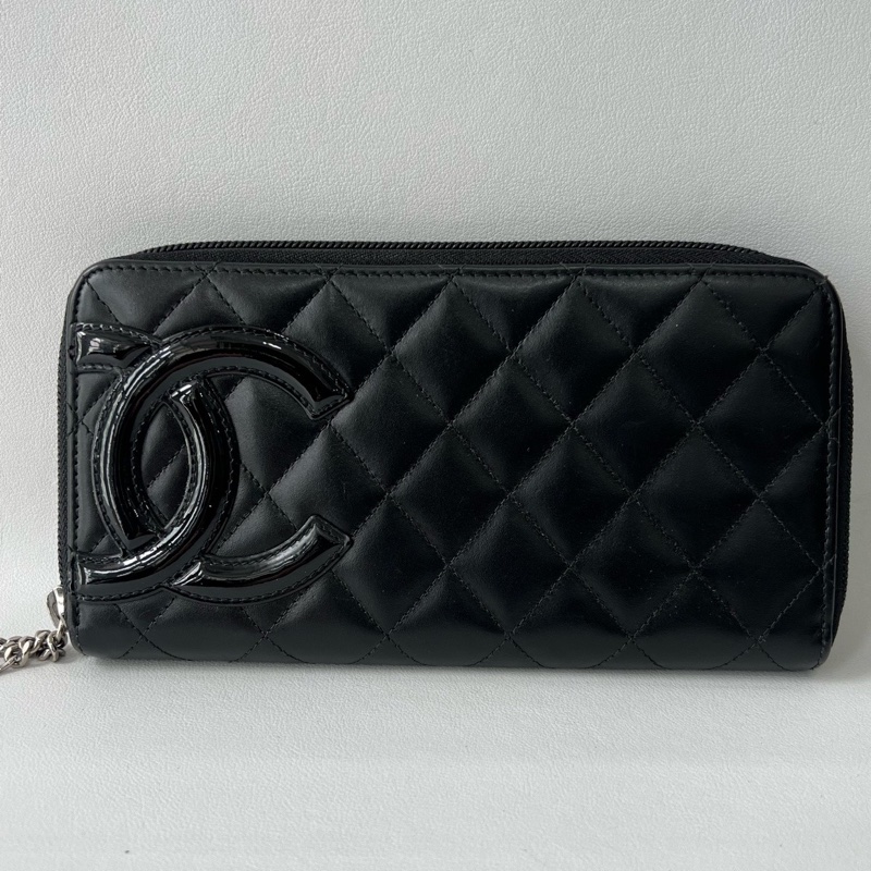 CHANEL香奈兒 康鵬錢包 🈚附件-0
