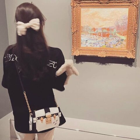 LV Trunk Clutch 水波紋軟盒子包 牛皮 金扣22*15*5 98新肩帶塵袋