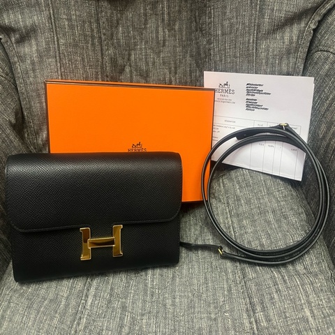 Hermes Constance To Go 黑金