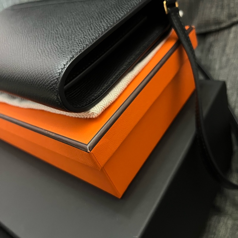 Hermes Constance To Go 黑金-9