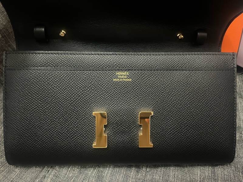 Hermes Constance To Go 黑金-14