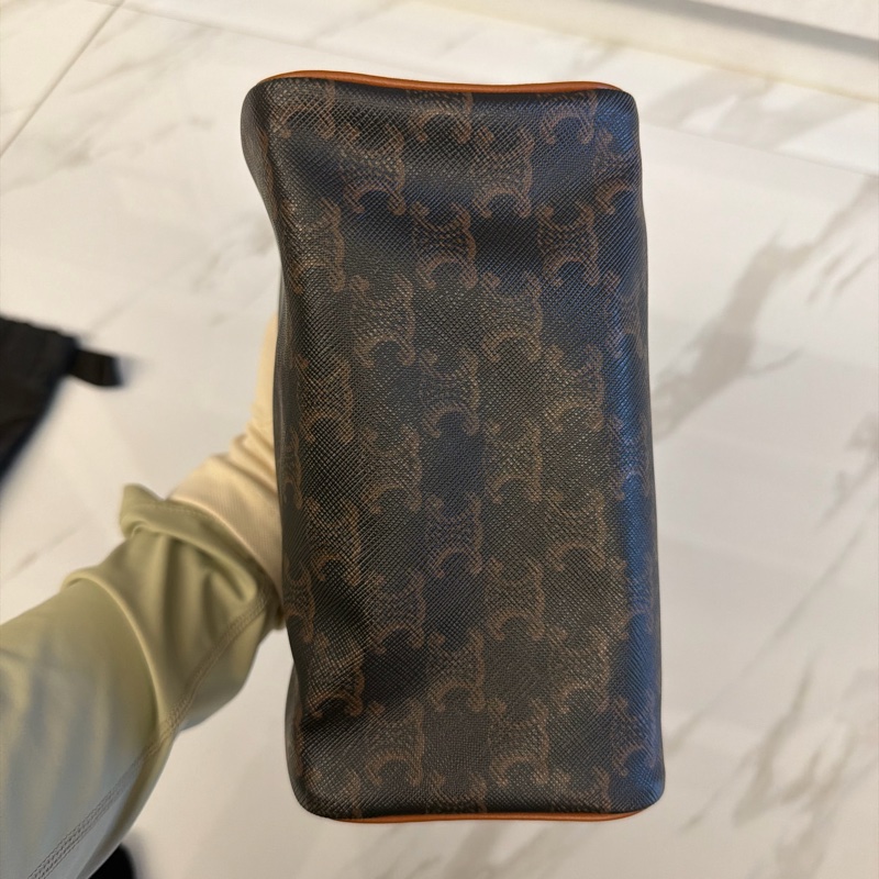 CELINE 標誌印花小號波士頓包-1