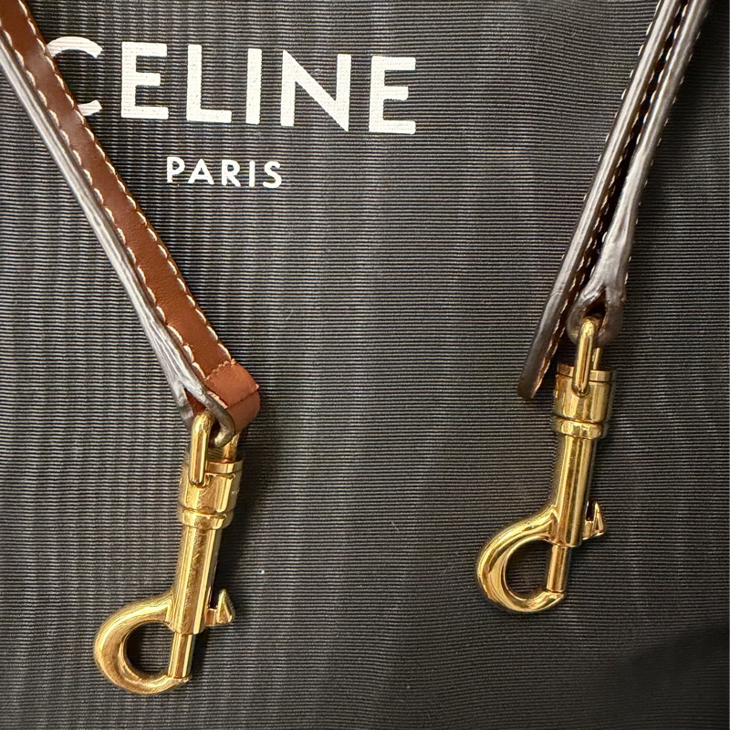 CELINE 標誌印花小號波士頓包-19