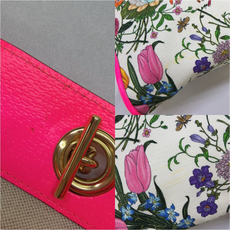 GUCCI Rajah Flora大型托特包-6