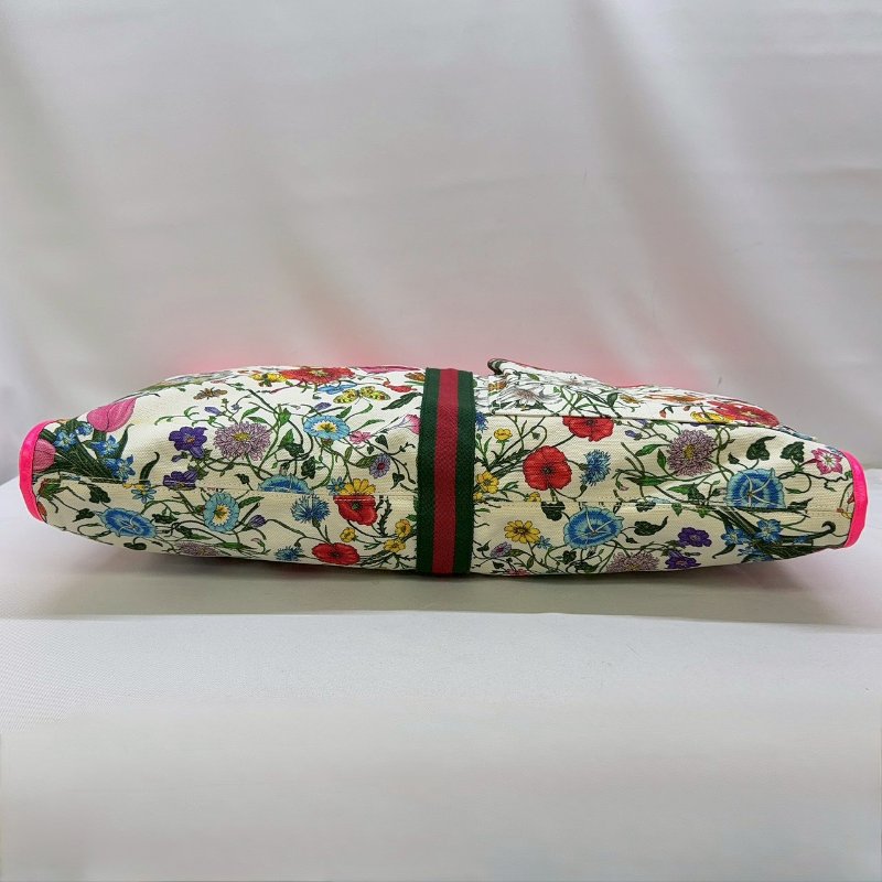 GUCCI Rajah Flora大型托特包-8