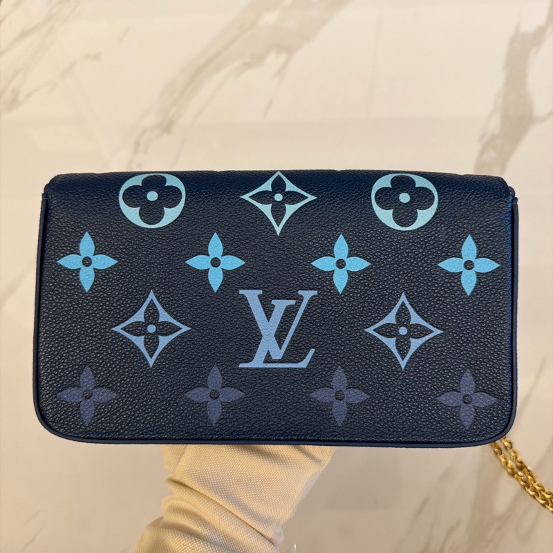 LV Felicie Pochette Monogram壓花-2