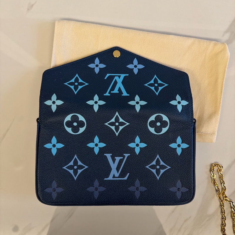 LV Felicie Pochette Monogram壓花-7