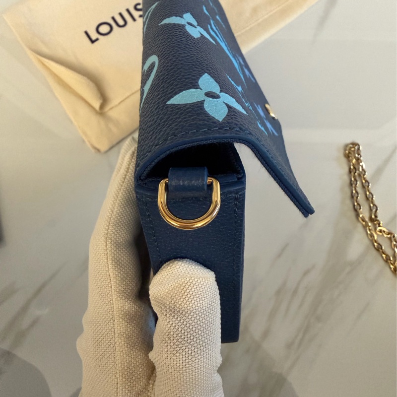 LV Felicie Pochette Monogram壓花-14
