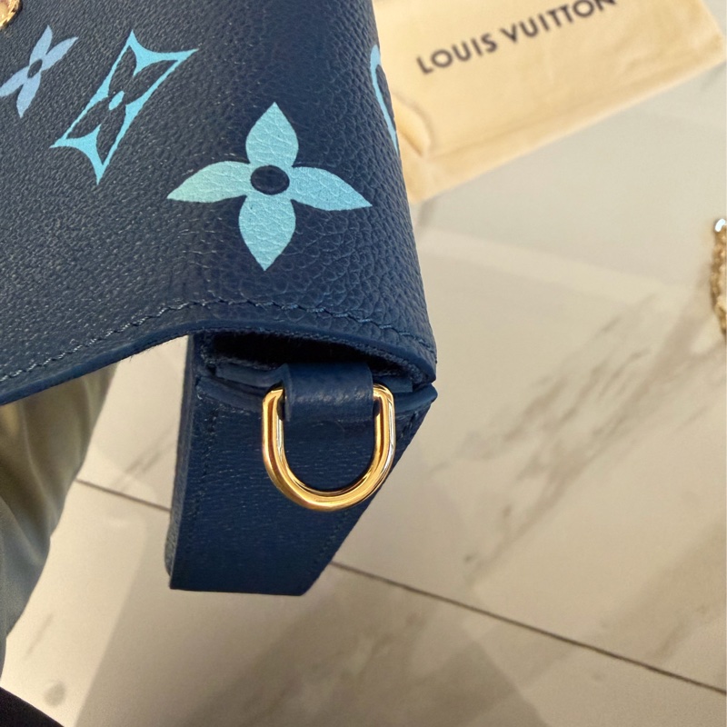 LV Felicie Pochette Monogram壓花-15