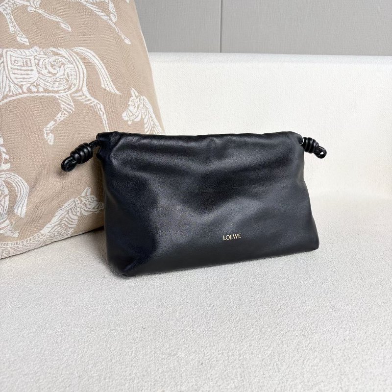 ️Loewe Flamenco福袋包 黑色29*18*10 98新配件塵袋 肩帶 鏈條-3