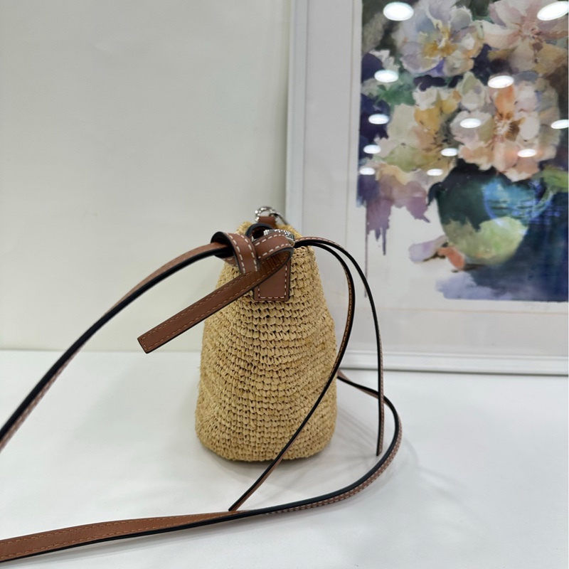 Loewe羅意威編織草編包-4