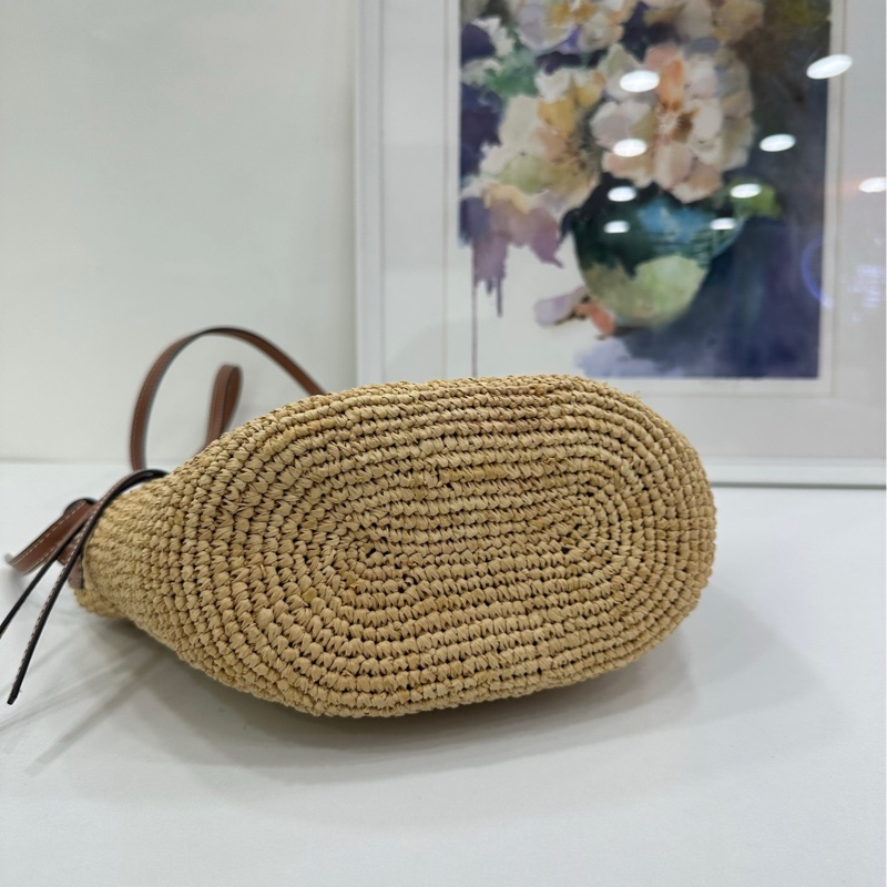 Loewe羅意威編織草編包-6