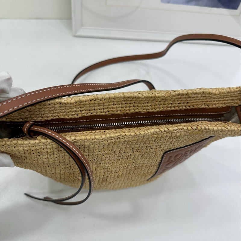 Loewe羅意威編織草編包-7