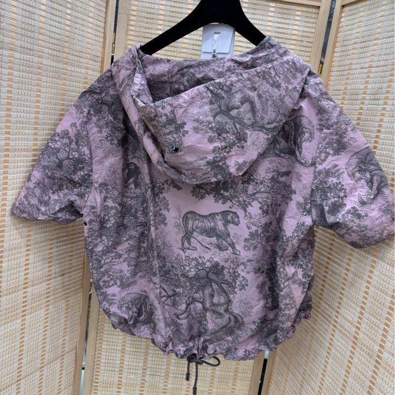 Dior 迪奧 聚酯纖維 爆款動物園衝鋒衣 XS碼-1