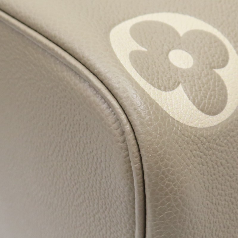 9成新 LOUIS VUITTON LV 灰色 原花牛皮 NeoNoe MM 肩背包 M45555-13