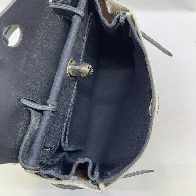 HERMES 熊貓雙袋Herbag 31帆布包-3