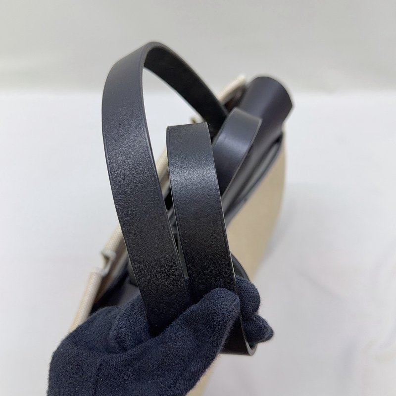 HERMES 熊貓雙袋Herbag 31帆布包-7